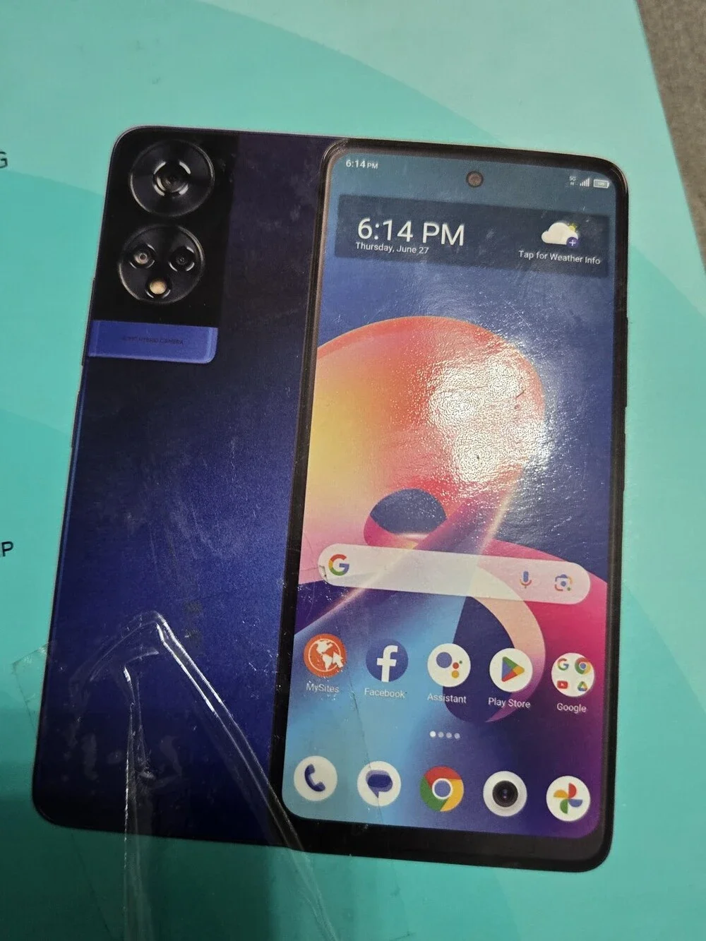 TCL 50XE Android Smartphone 5G 4GB RAM/128GB 50MP Camera